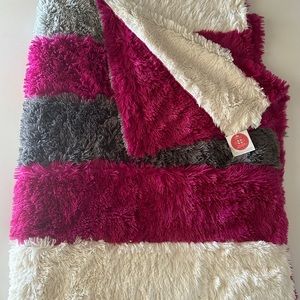 Sew Sweet Minky Shag Strip Adult Size Minky New With Tags